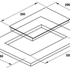 Ảnh công trình thực tế Bếp từ đơn Hafele HC-I3013BB 536.61.810