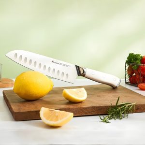 Ảnh công trình thực tế Bộ dao làm bếp 5 món cao cấp Konox Haper Grey