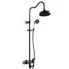 Bộ sen cây tắm đứng nóng lạnh bằng đồng Kanly GCS11B