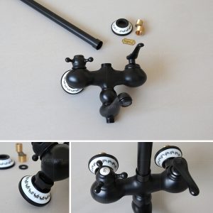 Ảnh công trình thực tế Bộ sen cây tắm đứng nóng lạnh bằng đồng Kanly GCS11B