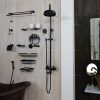 Bộ sen cây tắm đứng nóng lạnh bằng đồng Kanly GCS11B - ảnh 5