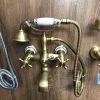 Bộ sen tắm nóng lạnh bằng đồng Kanly GCS03 - ảnh 2