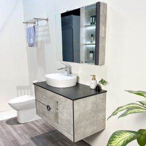 Ảnh công trình thực tế Bộ Tủ Chậu MOWOEN MW6608-100 1000mm