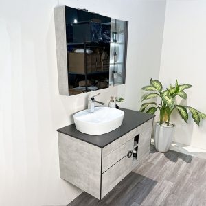 Ảnh công trình thực tế Bộ Tủ Chậu MOWOEN MW6608-100 1000mm