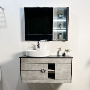 Ảnh công trình thực tế Bộ Tủ Chậu MOWOEN MW6608-100 1000mm