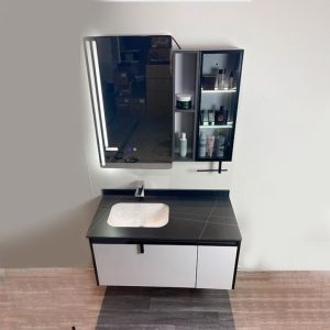 Ảnh công trình thực tế Bộ Tủ Chậu MOWOEN MW6611-100 1000mm