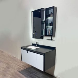 Ảnh công trình thực tế Bộ Tủ Chậu MOWOEN MW6611-100 1000mm