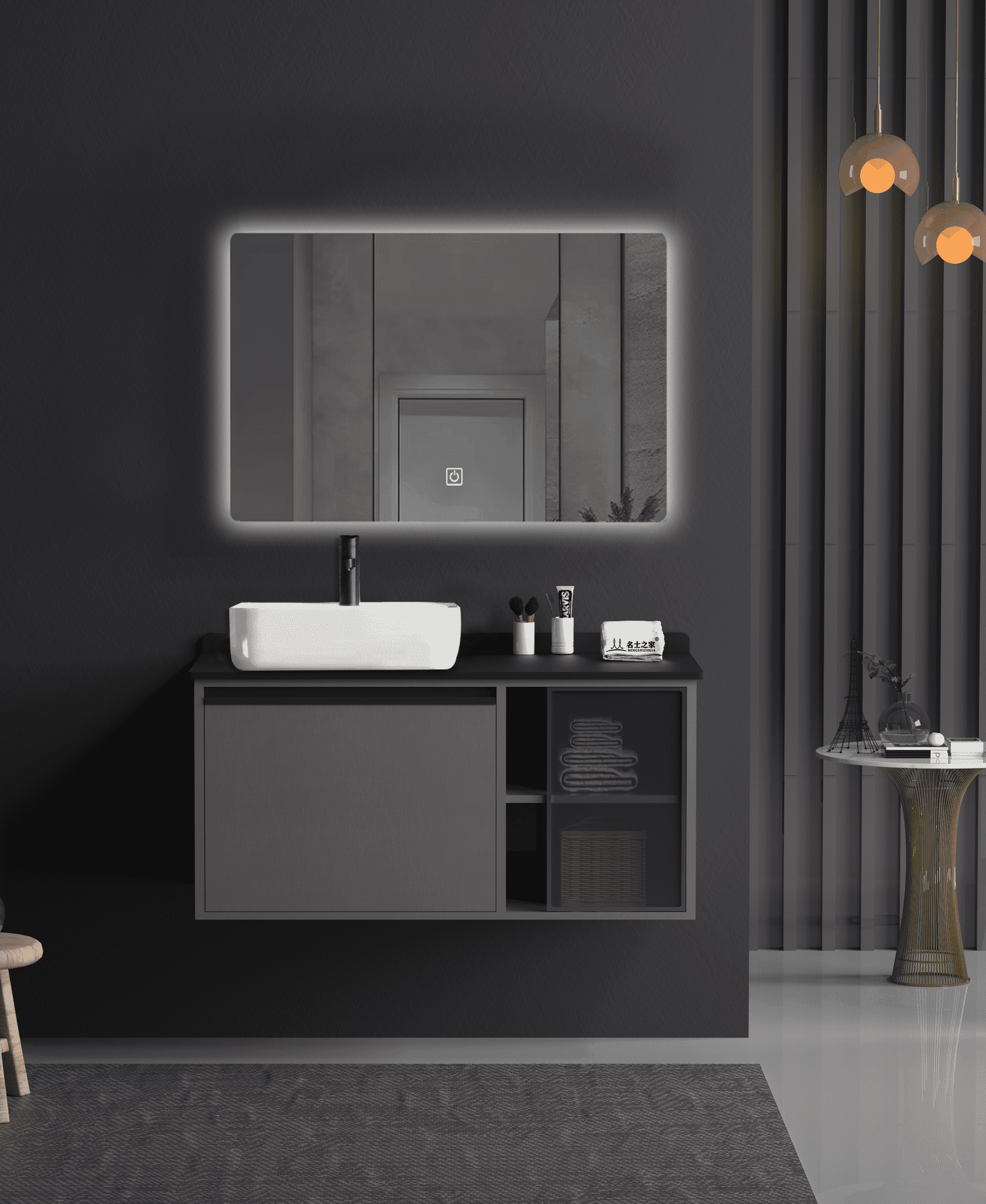 Bộ Tủ Chậu MOWOEN MW6635C-100 1000mm