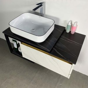 Ảnh công trình thực tế Bộ Tủ Chậu MOWOEN MW6801S-100W Trắng 1000mm