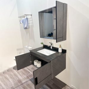 Ảnh công trình thực tế Bộ Tủ Chậu Phòng Tắm MOWOEN D 6936 800mm