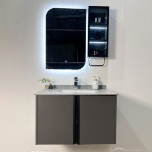 Ảnh công trình thực tế Bộ Tủ Chậu Phòng Tắm MOWOEN MW6602-80 800mm