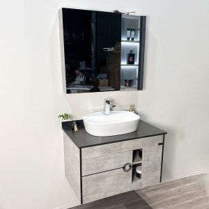 Ảnh công trình thực tế Bộ Tủ Chậu Phòng Tắm MOWOEN MW6608-80 800mm
