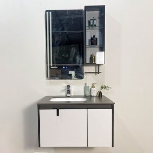 Ảnh công trình thực tế Bộ Tủ Chậu Phòng Tắm MOWOEN MW6611-80 800mm