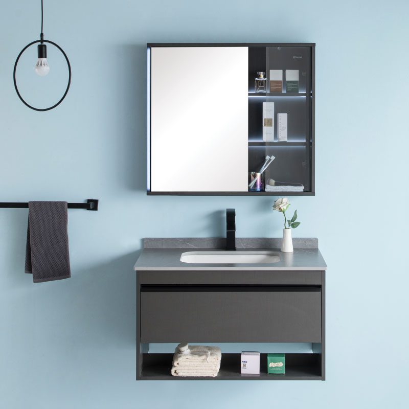 Bộ Tủ Chậu Phòng Tắm MOWOEN MW6618-80 800mm