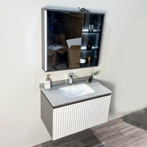 Ảnh công trình thực tế Bộ Tủ Chậu Phòng Tắm MOWOEN MW6620-80 800mm