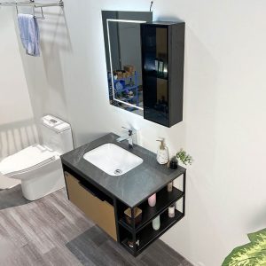 Ảnh công trình thực tế Bộ Tủ Chậu Phòng Tắm MOWOEN MW6622-80 800mm