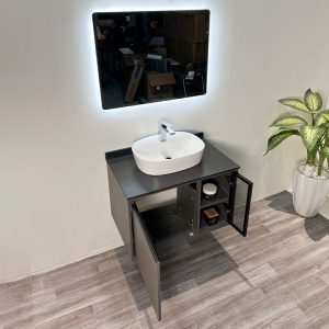Ảnh công trình thực tế Bộ Tủ Chậu Phòng Tắm MOWOEN MW6635C-80 800mm