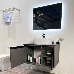 Ảnh công trình thực tế Bộ Tủ Chậu Phòng Tắm MOWOEN MW6635C-80 800mm