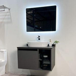 Ảnh công trình thực tế Bộ Tủ Chậu Phòng Tắm MOWOEN MW6635C-80 800mm