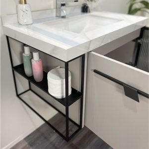 Ảnh công trình thực tế Bộ Tủ Chậu Phòng Tắm MOWOEN MW6638-80 800mm