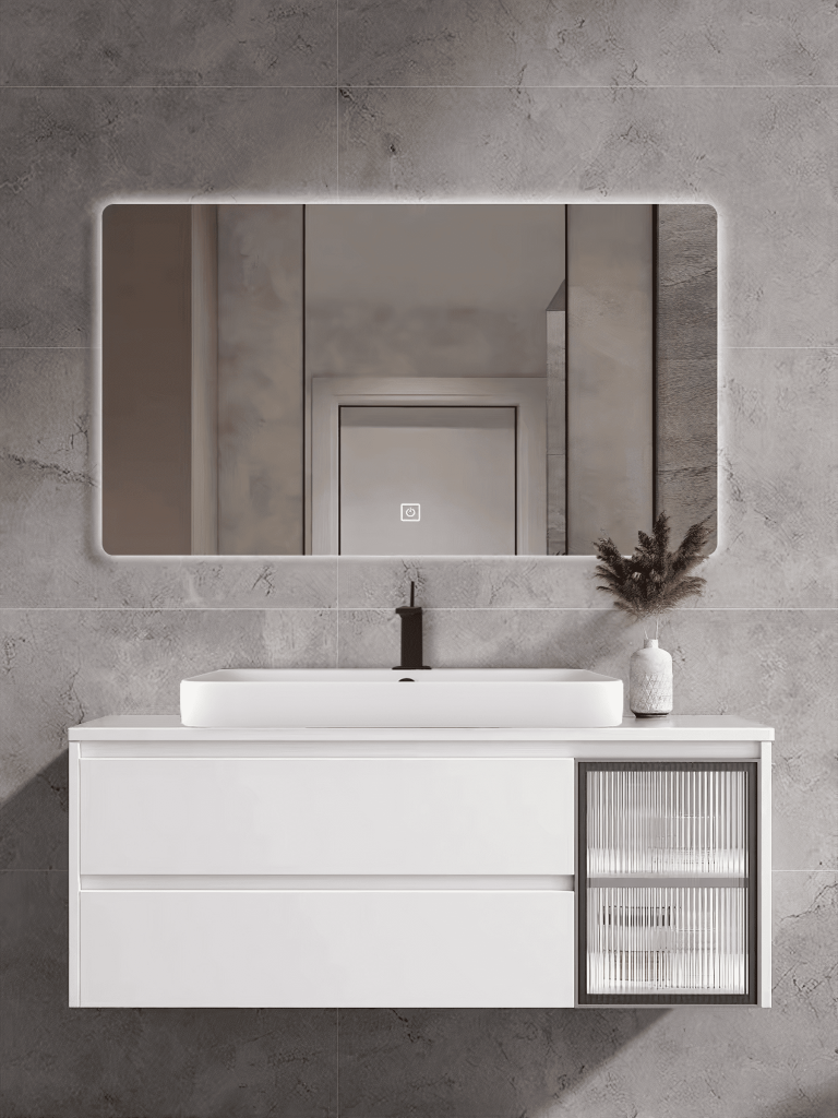 Bộ Tủ Chậu Phòng Tắm MOWOEN MW6652W-80 800mm