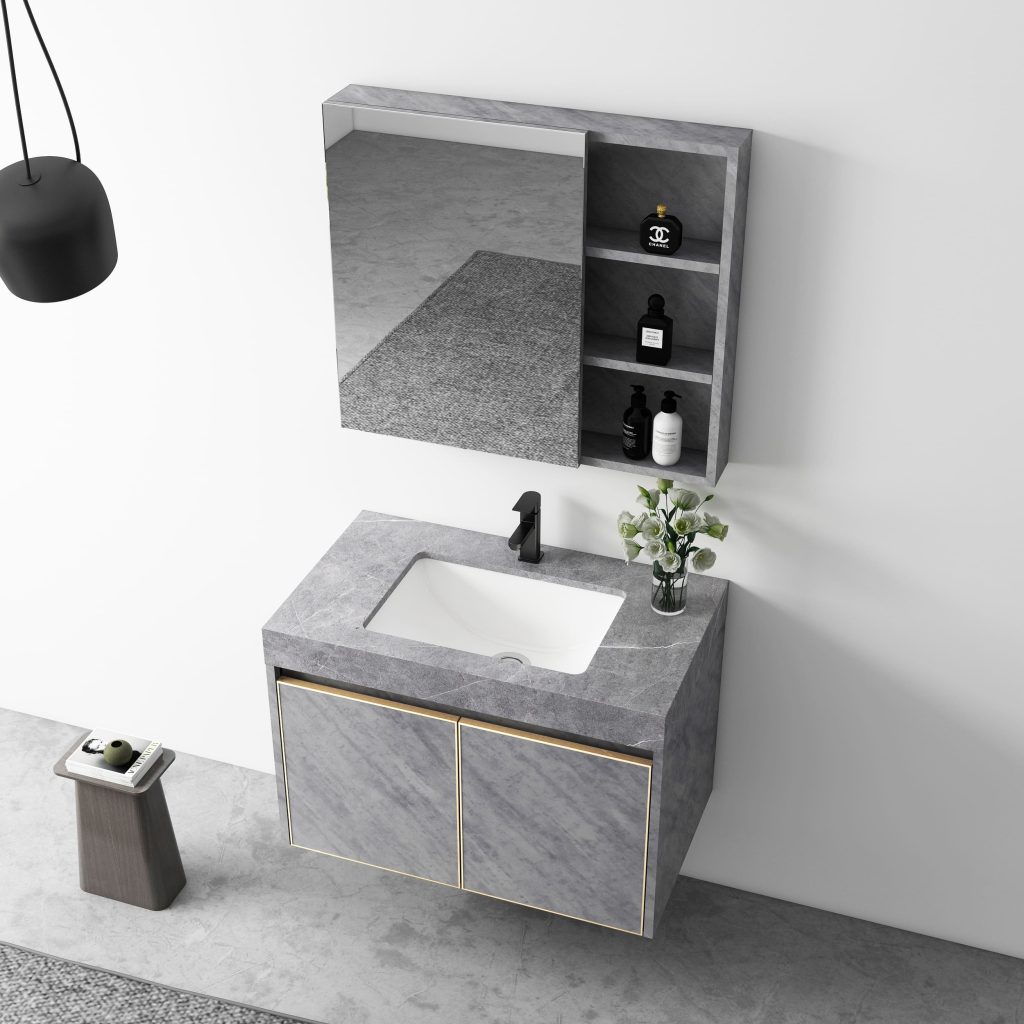 Bộ Tủ Chậu Phòng Tắm MOWOEN MW6802S-80 800mm