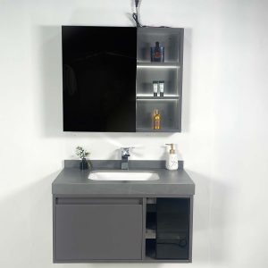 Ảnh công trình thực tế Bộ Tủ Chậu Phòng Tắm MOWOEN MW6803S-80 800mm
