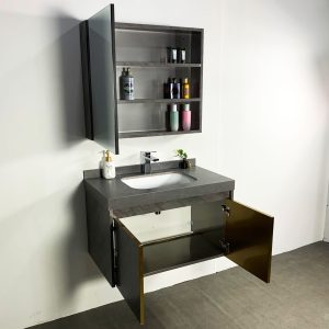 Ảnh công trình thực tế Bộ Tủ Chậu Phòng Tắm MOWOEN MW6806S-80 800mm