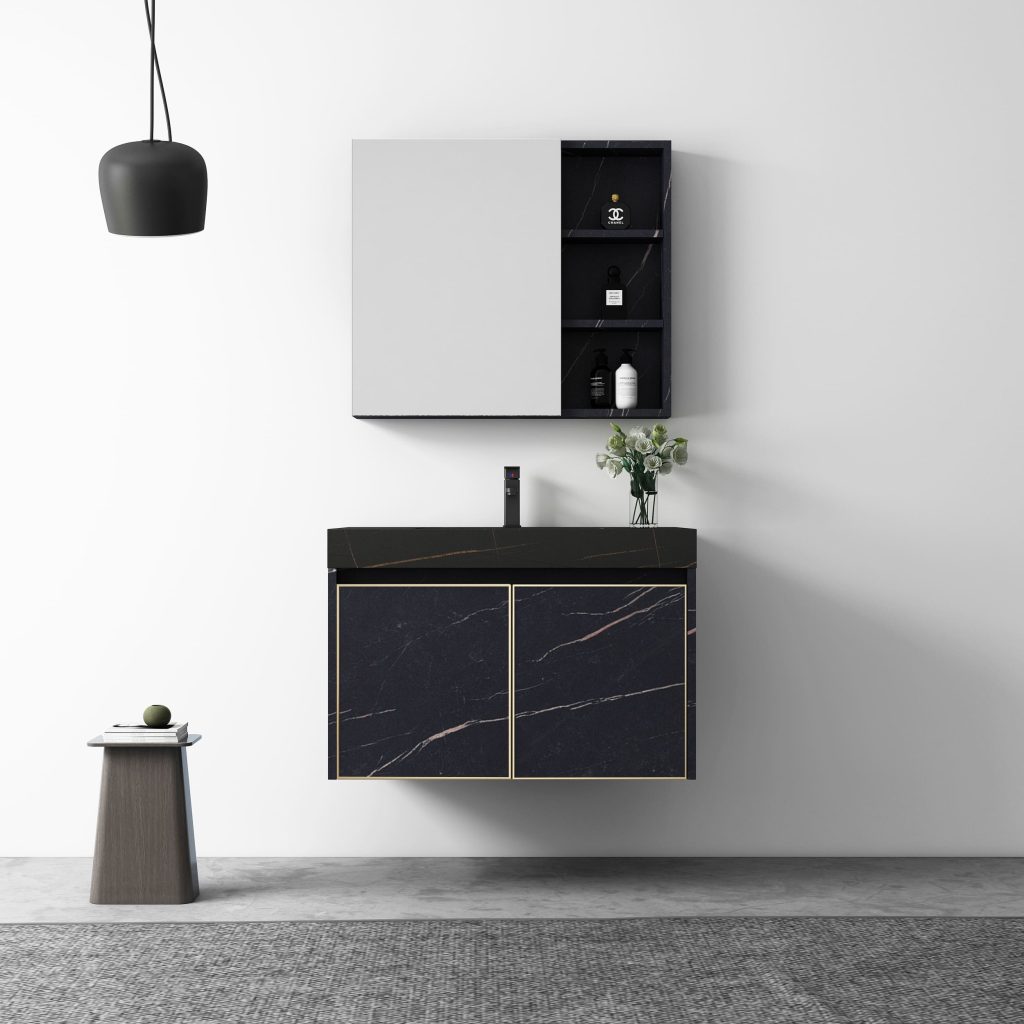 Bộ Tủ Chậu Phòng Tắm MOWOEN MW6808S-80 800mm