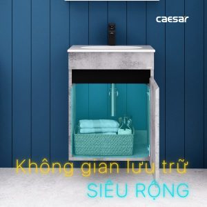 Ảnh công trình thực tế Bộ tủ lavabo Caesar L5022/EH05022ASV