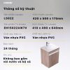 Bộ tủ lavabo Caesar L5022/EH15022AW7V - ảnh 5