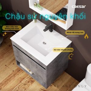 Ảnh công trình thực tế Bộ tủ lavabo Caesar LF5030/EH05030ASV