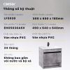 Bộ tủ lavabo Caesar LF5030/EH05030ASV - ảnh 4