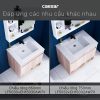 Bộ tủ lavabo Caesar LF5030/EH15030AW7V - ảnh 4