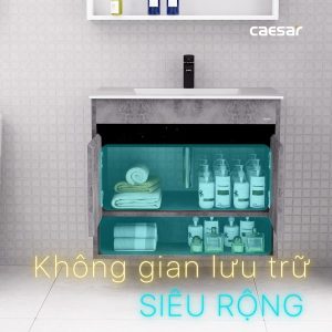 Ảnh công trình thực tế Bộ tủ lavabo Caesar LF5032/EH05032ASV