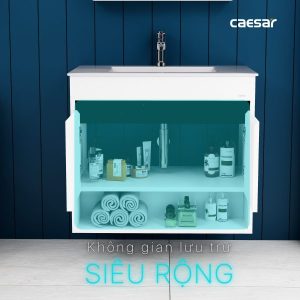 Ảnh công trình thực tế Bộ tủ lavabo Caesar LF5032/EH15032AV