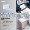 Bộ tủ lavabo Caesar LF5259/EH05259AW7V - ảnh 3