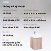Bộ tủ lavabo Caesar LF5261/EH05261AW7V - ảnh 6