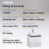 Bộ tủ lavabo Caesar LF5261/EH46001AV - ảnh 7