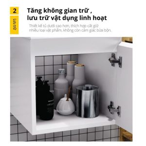 Ảnh công trình thực tế Bộ tủ lavabo Caesar LF5263/EH05263AV