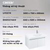 Bộ tủ lavabo Caesar LF5374/EH05374AV - ảnh 3