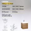 Bộ tủ lavabo Caesar LF5380/EH05380DWV - ảnh 7