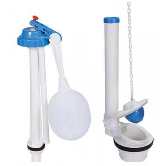 Bộ Xả Bồn Cầu Viglacera 2 Khối BXV2G Gạt