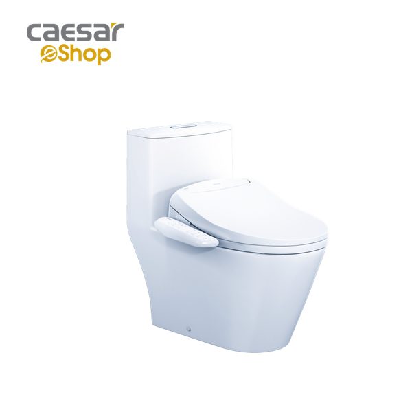 Bồn cầu 1 khối nắp điện tử Caesar C1363F/TAF400H