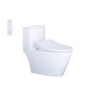 Bồn cầu 1 khối nắp điện tử Caesar C1363F/TAF512H