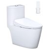 Bồn cầu 1 khối nắp điện tử Caesar C1364F/TAF710H