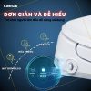 Bồn cầu 1 khối nắp điện tử Caesar C1364F/TAF710H - ảnh 2