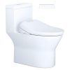 Bồn cầu 1 khối nắp điện tử Caesar C1374F/TAF610H