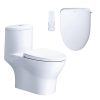 Bồn cầu 1 khối nắp điện tử Caesar C1375F/TAF710H
