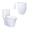 Bồn cầu 1 khối nắp điện tử Caesar C1395F/TAF710H
